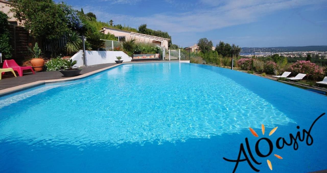 Bed and Breakfast Aloasis Grimaud Exteriér fotografie